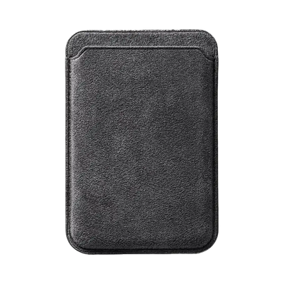 Alcantara MagSafe Wallet - Graphite Grey