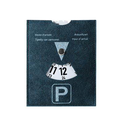 Alcantara Parkeerschijf - Atlantic Blue